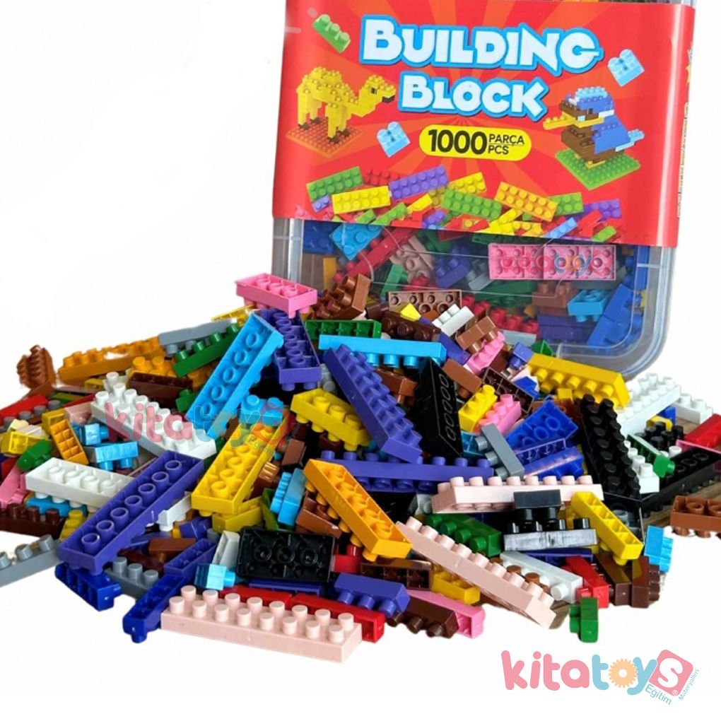 Mikro Bloklar Lego 1000 Parça (Küçük Yapı Blocks) Kutulu Building