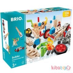 Brio Yapım Seti 136 Parça (Mühendis Dıy STEM ) 34587 Sök-Tak İnşaatçı Lego
