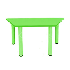Paralel Kenarlı Trapez Masa (Anaokulu, Kreş) Yeşil