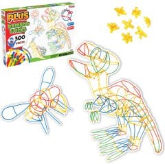 Plus Bambu Çubukları 300 Parça (Eğitim Ürünleri Boru) 03680