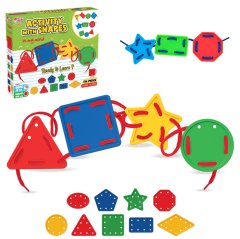 Şekillerle Aktivite (İp Geçirme Eğitici Oyuncak) 03674 (Dikiş-Dikme Seti)