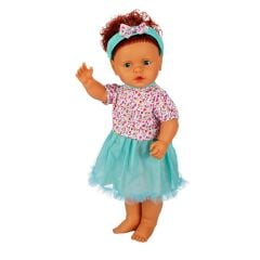 Lila Saçlı Bebek 60 cm Anaokulu Oyuncak