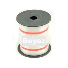 Rafya Şerit İp 8 mm (Renkli Ra-Bant) 200m Beyaz