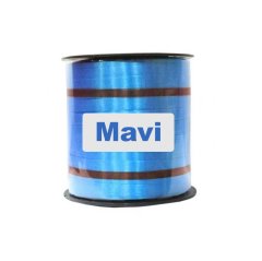 Rafya Şerit İp 8 mm (Renkli Ra-Bant) 200m Mavi
