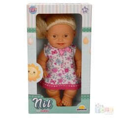 Nil Bebek Saçlı 23cm SABC Evcilik Oyuncakları