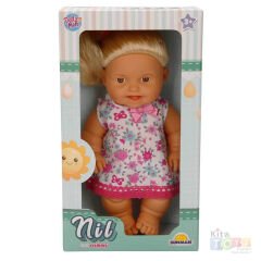 Nil Bebek Saçlı 23cm SABC Evcilik Oyuncakları