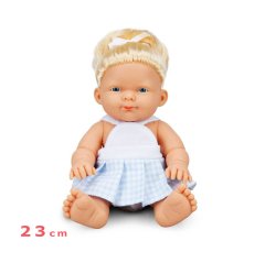 Nil Bebek Saçlı 23cm SABC Evcilik Oyuncakları