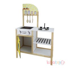 Ahşap Çocuk Mutfak Köşesi (Oyuncak Evcilik Dolabı) T1017