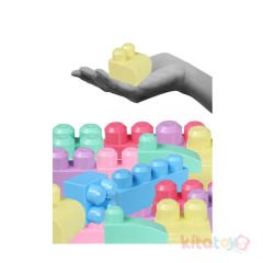 Play Blox 133 Parça Lego Pastel Renk Kutulu (Yapı Oyuncakları Bloklar)