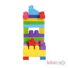 Play Blox 133 Parça Lego Parlak Renkler Kutulu (Yapı Oyuncakları Bloklar)