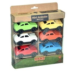 Kanz 6'Lı Arabalar 30814 (Kara Taşıtı Oyuncak Cars)