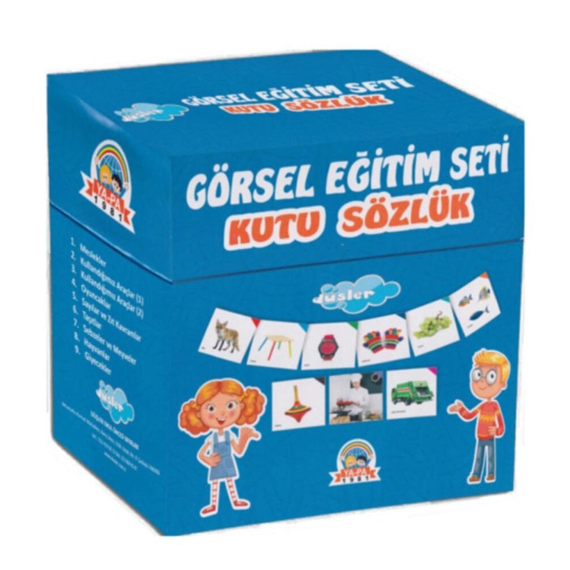 Görsel Eğitim Seti Ya-Pa (Kutu Sözlük) Düşler