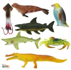 Okyanus Hayvanları 7 Li (Büyük Boy) Deniz Hayvanı Seti