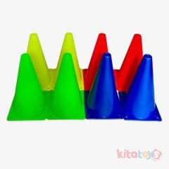 Antrenman Hunisi 8 Li Orta Boy 23 cm Renkli Duba 1062