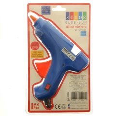 Silikon Tabancası 40 W Büyük HG-02-01036 Makine Mavi