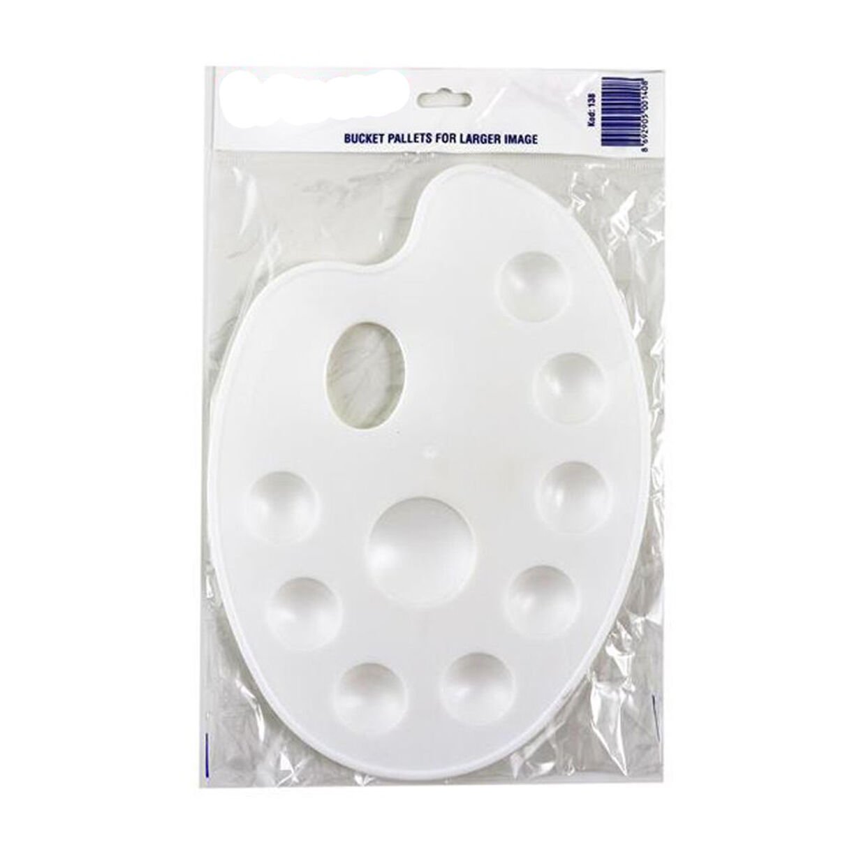 Oval Resim Paleti BÜYÜK (Godeli Boya Gereçleri) 138