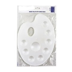 Oval Resim Paleti BÜYÜK (Godeli Boya Gereçleri) 138