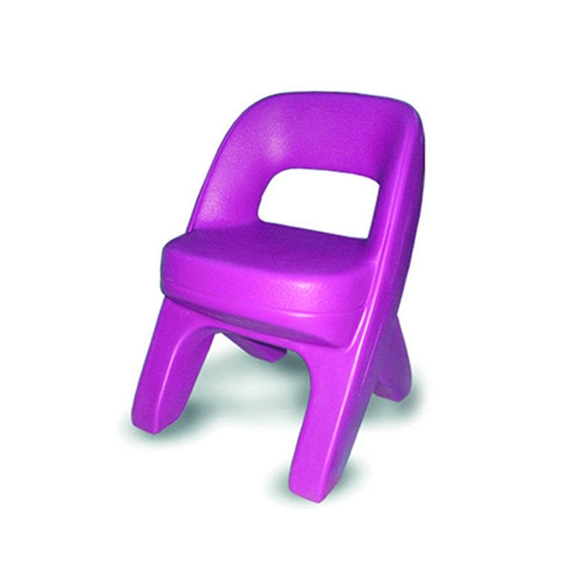 Mono Sandalye (Plastik Tombul Sandalye) Mor