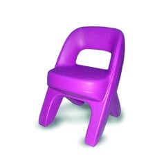 Mono Sandalye (Plastik Tombul Sandalye) Mor