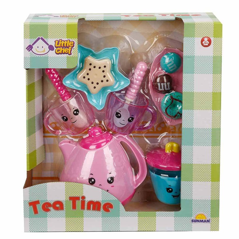 Simli ÇAY Seti-Little Chef-Şekerler-02764 Oyuncak