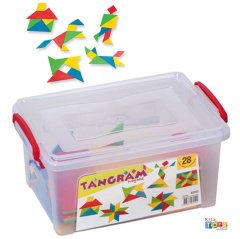 Tangram 28 Parça (Anaokulu Beceri Oyuncakları)