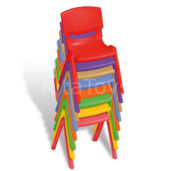 Plastik Sandalye (Anaokulu-Kreş) no515 Kırmızı