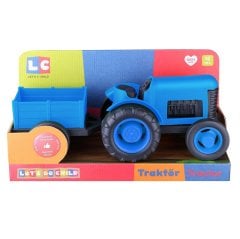 Traktör 30878 LC (Çiftçi Taşıtı Oyuncak Araba) Mavi