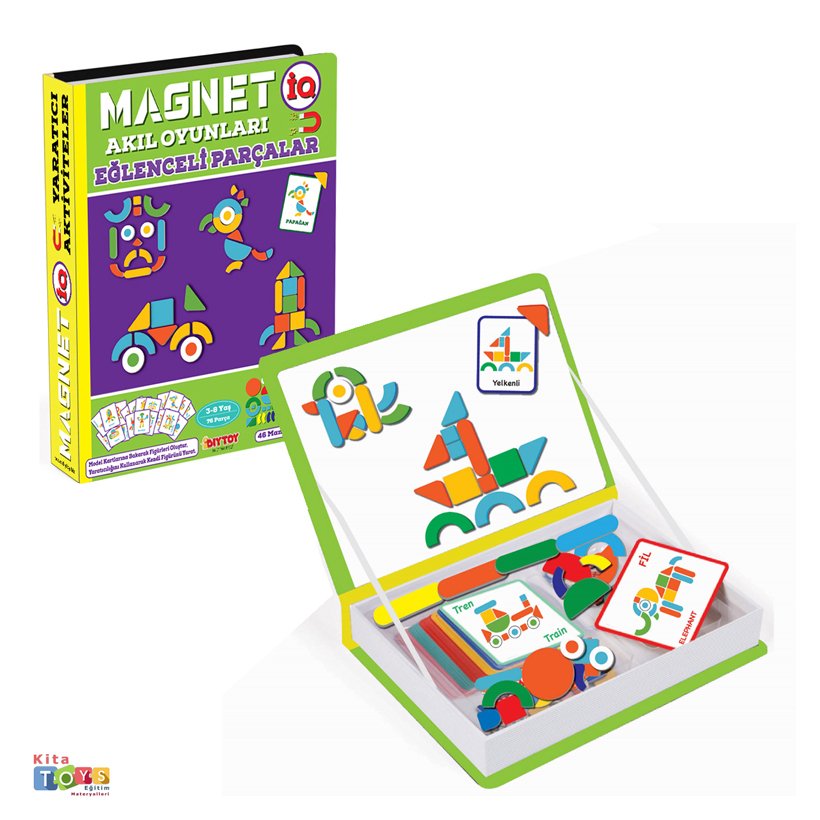 Magnetiq Eğlenceli Parçalar 76 Eğitici Set