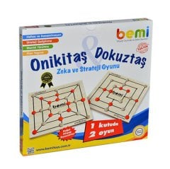 Onikitaş Dokuztaş Oyunu (12 taş 9 taş) Dokuz Taş
