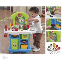 Küçük Aşçıların Mutfak Seti (Merkezi) Step2 Little Cooks Kitcmen