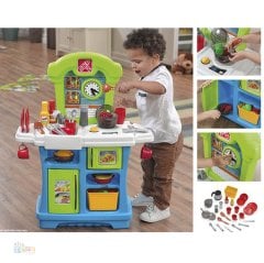 Küçük Aşçıların Mutfak Seti (Merkezi) Step2 Little Cooks Kitcmen