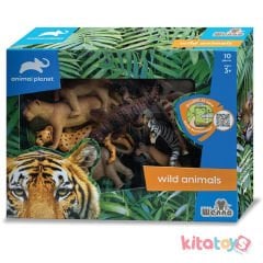 Vahşi Hayvanlar Seti 10 Parça Kurulu (Orman)