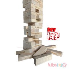 Dev Jenga JG3 Jumbo Bloklar (Ahşap Büyük Boy Denge Oyunu)