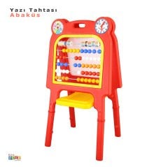 Abaküslü Yazı Tahtası (Kırmızı)