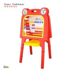 Abaküslü Yazı Tahtası (Kırmızı)