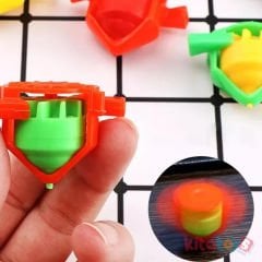 Eğlenceli Üflet Döndür Topaç 24 Adet (Karne Hediyesi Oyuncak)