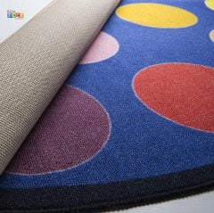 Confetti Circles Ø 200 Cm Anaokulu Halısı