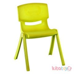 Anaokulu Kreş Sandalyesi Jumbo no515 (Kırılmaz Plastik Çocuk Koltuğu) 34 cm Mavi