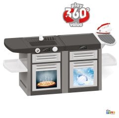Çamaşır/ Bulaşık/ Fırın/ Buzdolabı Seti Dolu Oyuncak 4511