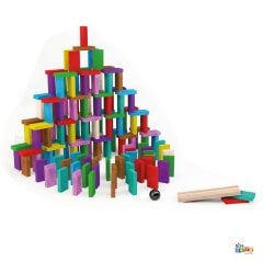 Ahşap Domino 152 Parça (Beceri Oyuncak) 54456 Redka