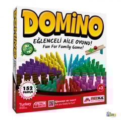 Ahşap Domino 152 Parça (Beceri Oyuncak) 54456 Redka