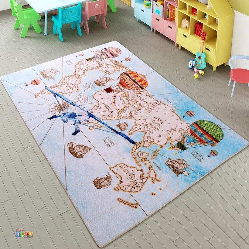 Confetti Discover 200x290 Anaokulu Halı Modeli
