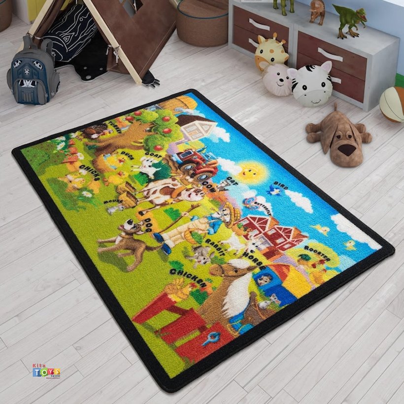 Ali Baba 200x290 cm Anaokulu Halı Modeli