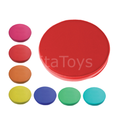 Yuvarlak Minder (Anasınıfı-Kreş Minderleri) Kırmızı