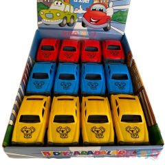 Kırılmaz KOALALI Arabalar 12'Li Kutu (Bıdık Araçlar) Yk-008