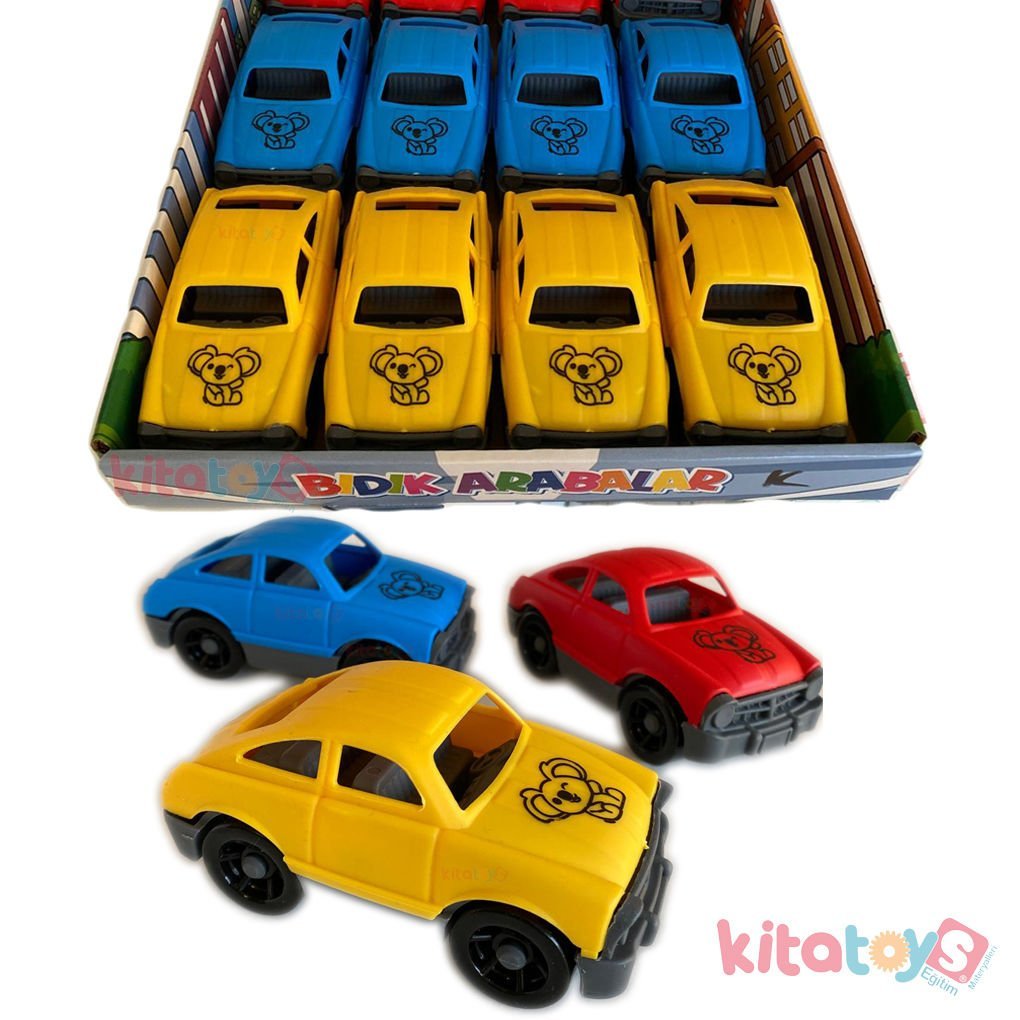 Kırılmaz Koalalı Arabalar 12'Li Kutu (Bıdık Araçlar) Yk-008