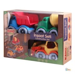 Üçlü İnşaat Seti 30856 LC Oyuncak Arabalar