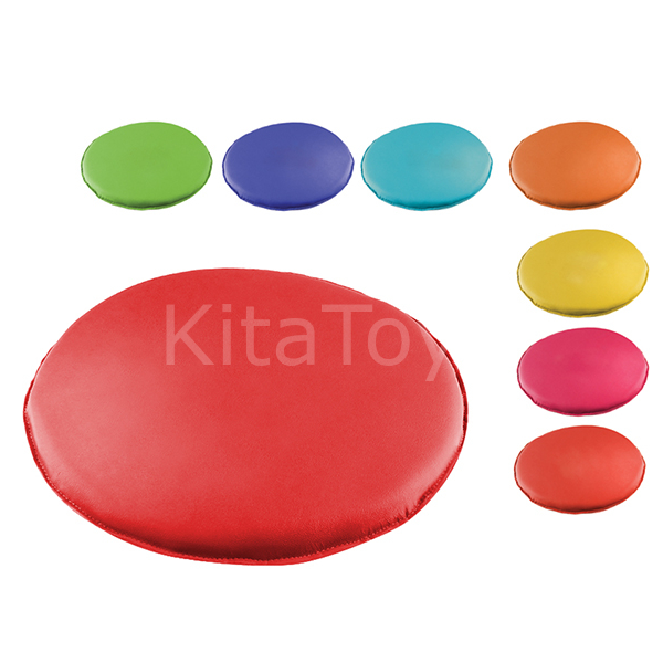 Yuvarlak Minder (Anaokulu Oturma Grupları&Minderler) Kırmızı