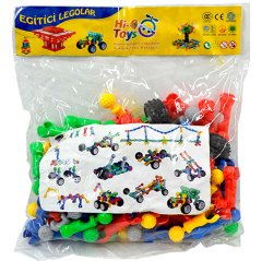 Tekerlekli Zoob Lego Eğitici Oyuncak