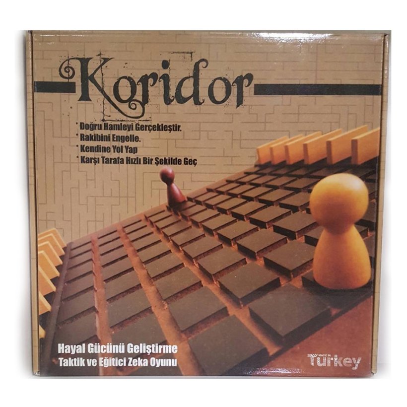 Ahşap Koridor Zeka Strateji Oyunu